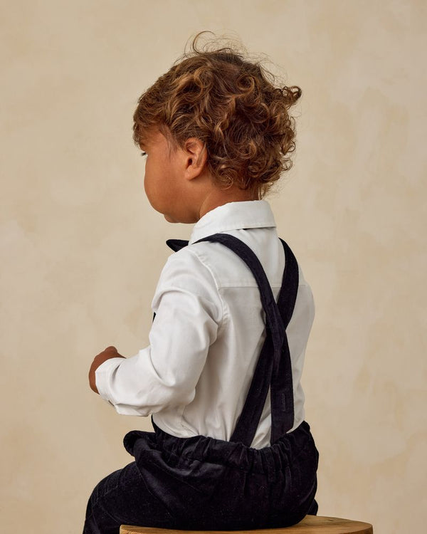 SUSPENDER PANT || BLACK