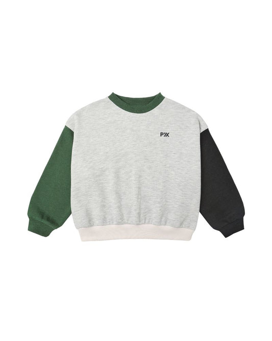 RELAXED SWEATSHIRT || HEATHERED ASH