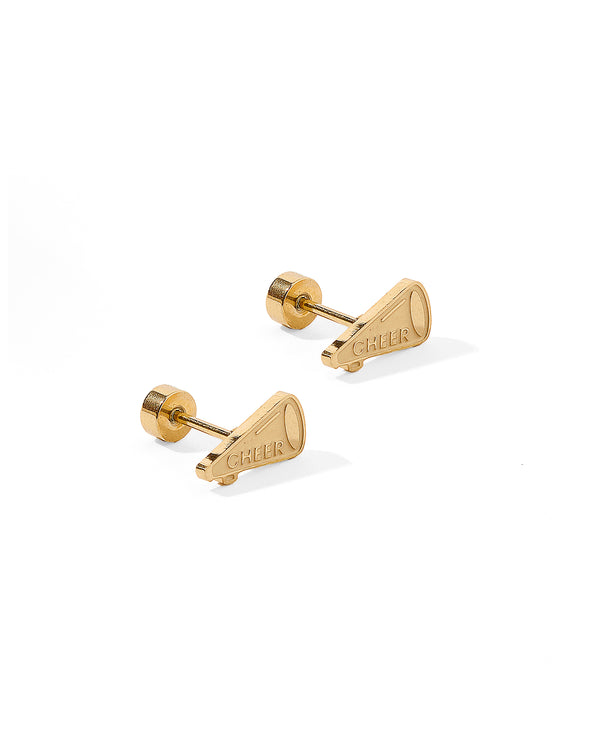 Screwback Stud Earrings | Cheer