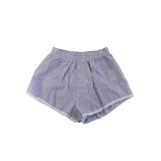 Gingham Short | Lavender