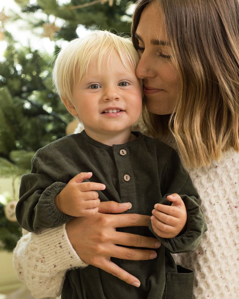 RELAXED WOVEN JUMPSUIT || EVERGREEN