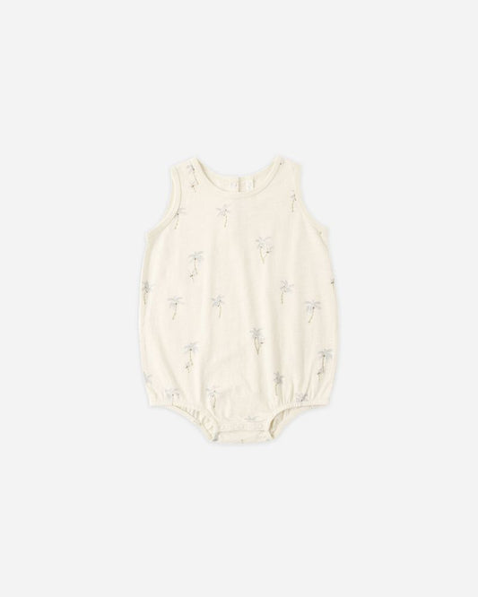 BUBBLE ONESIE | PALMS