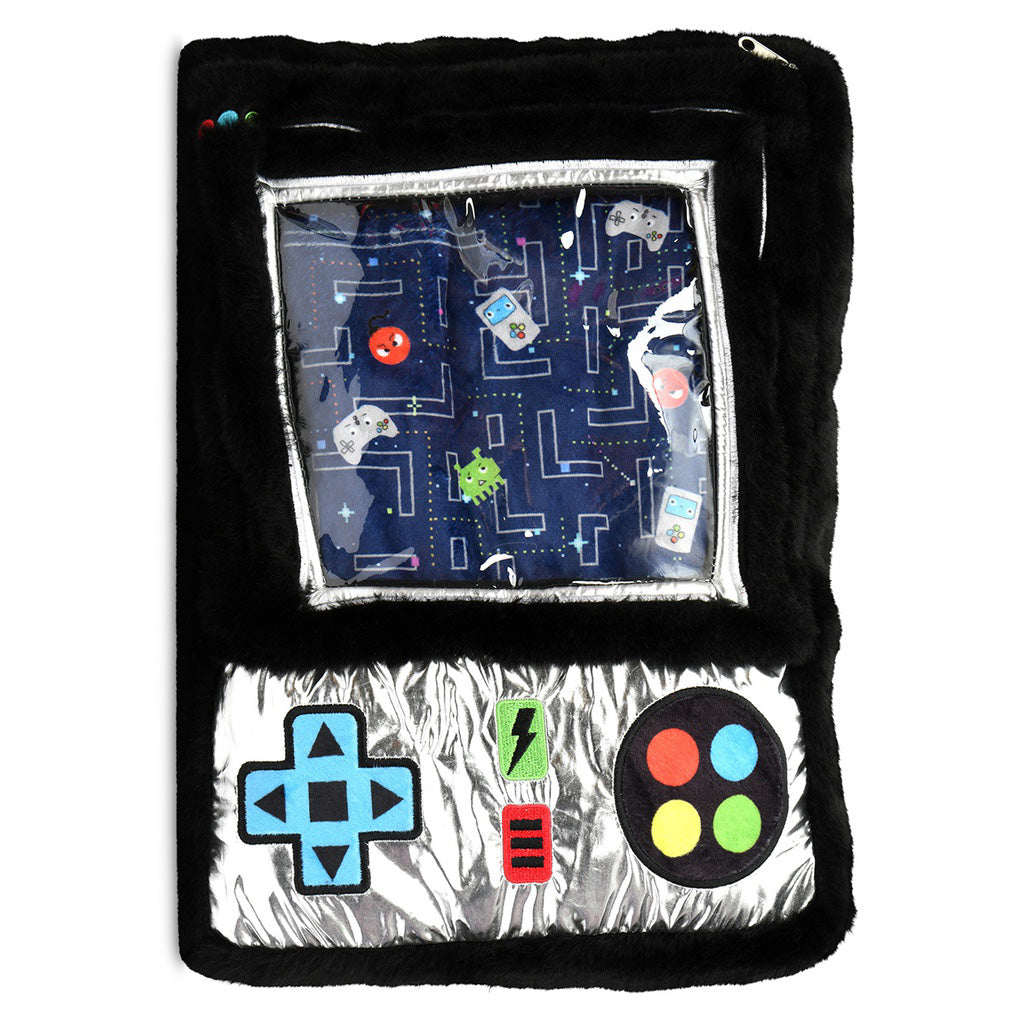 Video Game Packaging Fleece Plush