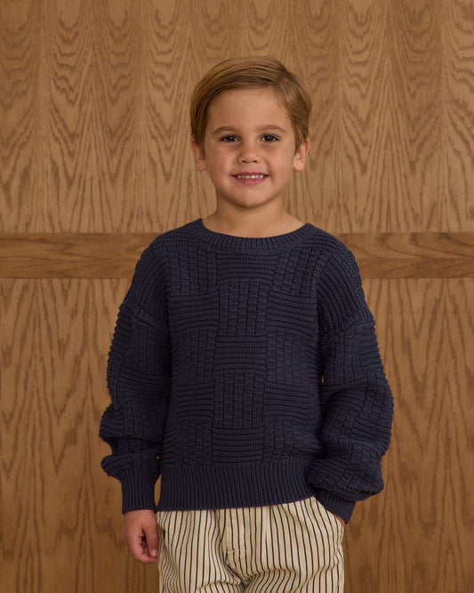 ASPEN SWEATER || NAVY