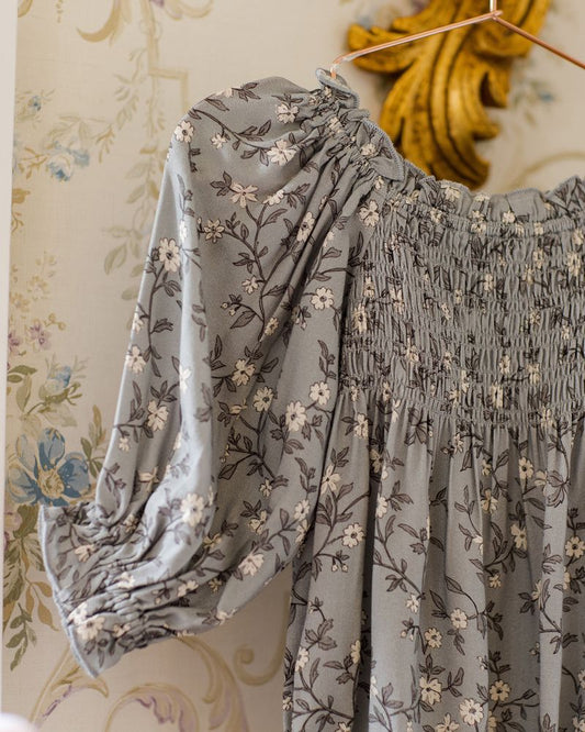 AUTUMN ROMPER || FRENCH BLUE