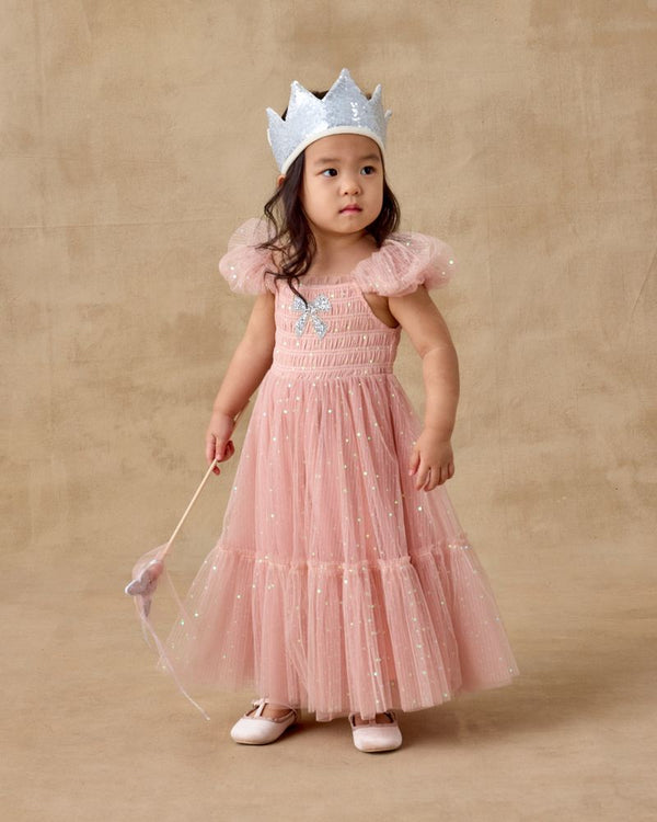 CROWN + WAND || SILVER SEQUIN