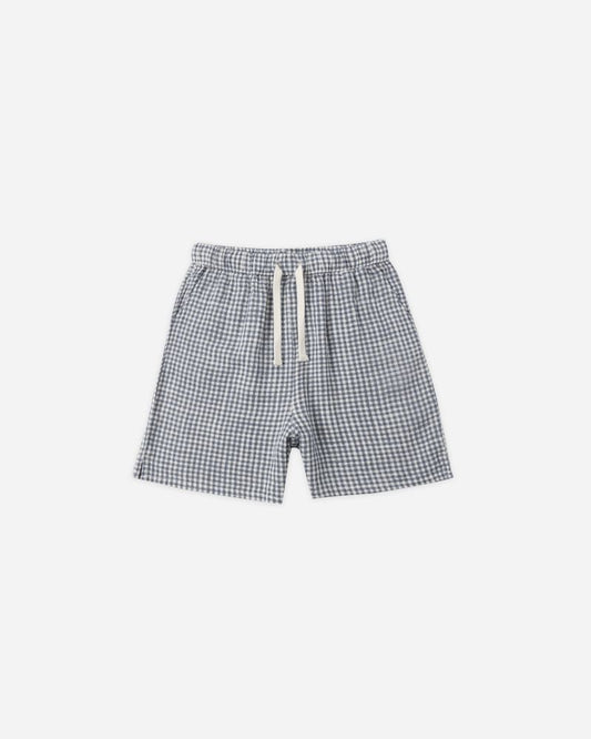 PERRY SHORT | MARINE GINGHAM