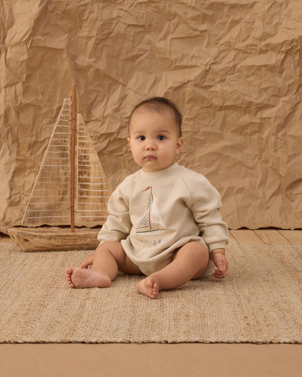 CREWNECK ROMPER | SET SAIL