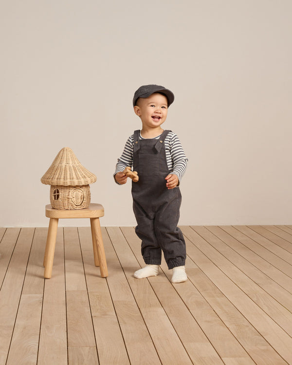 Corduroy Baby Overalls | Indigo