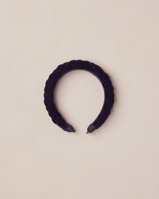 BRAIDED HEADBAND || BLACK
