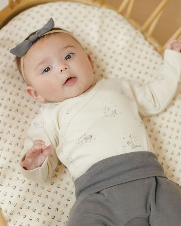 Baby Pant Set | Indigo + Ivory