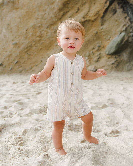 MAVERICK ROMPER || SUMMER STRIPE