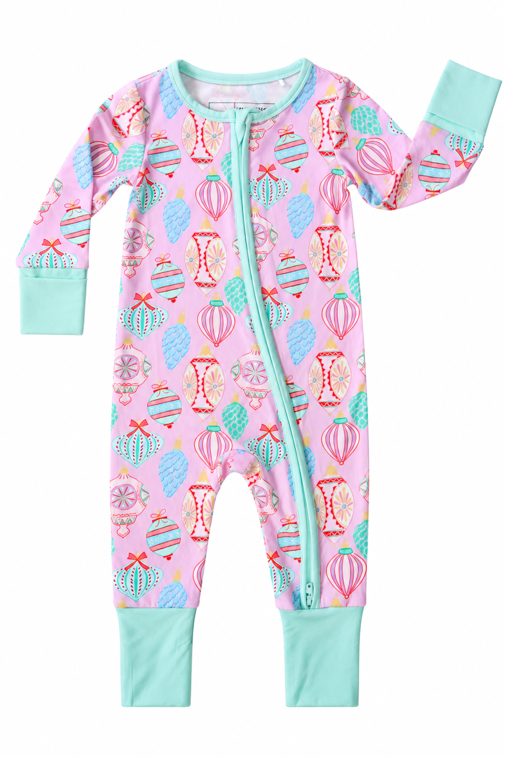 Zipper Romper | Vintage Ornaments