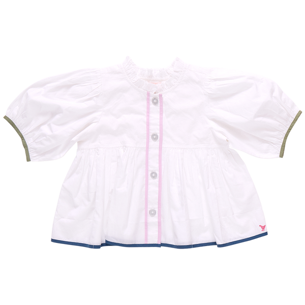 Girls Autumn Top | White