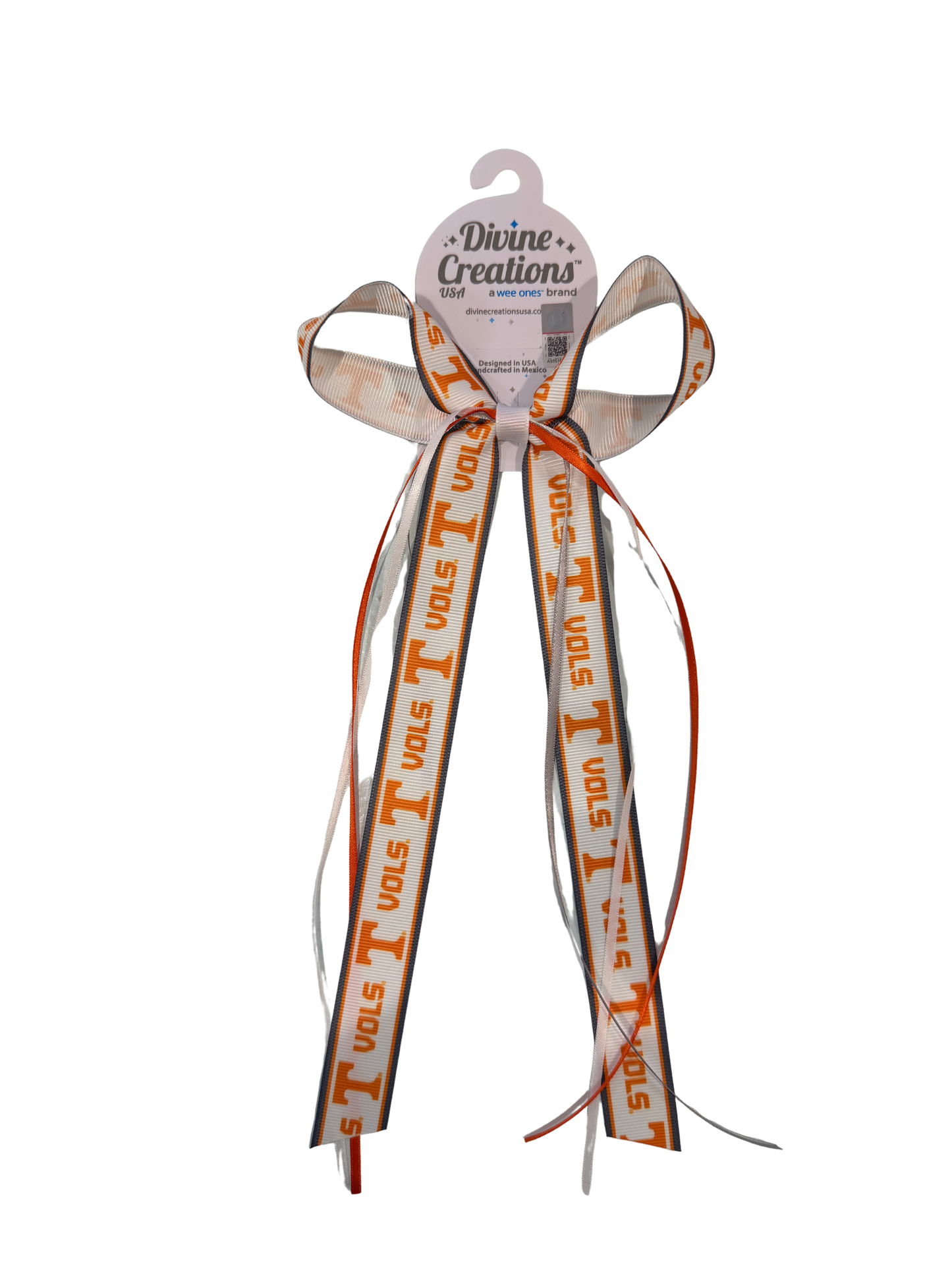Collegiate Logo Streamer Bow