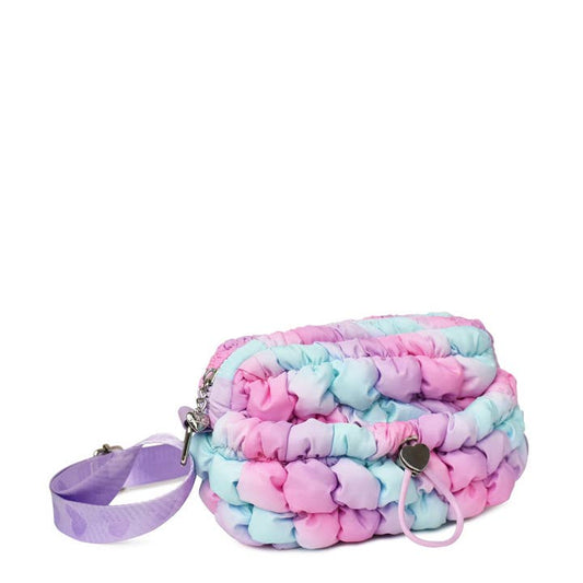 Quilted Scrunchies Mini Crossbody Bag Multicolor