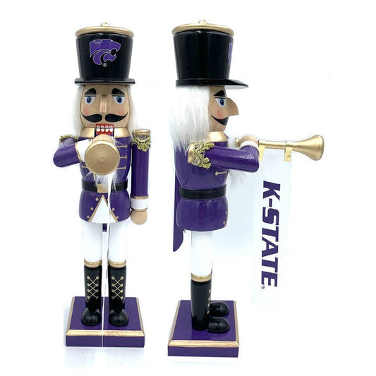 14" Kansas State Bugler Nutcracker