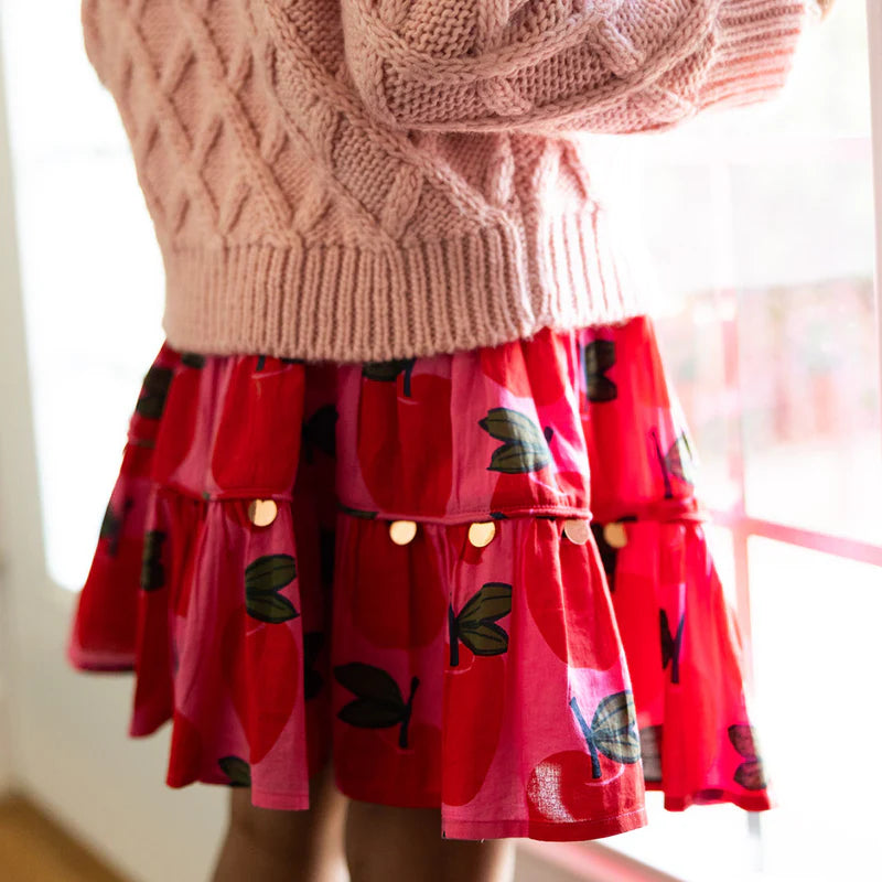 Girls Allie Skirt | Pink Apples