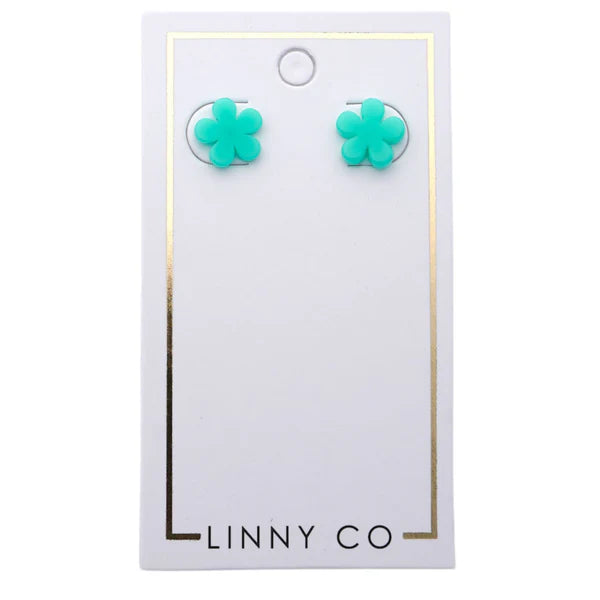 Jenna Earrings | Aqua