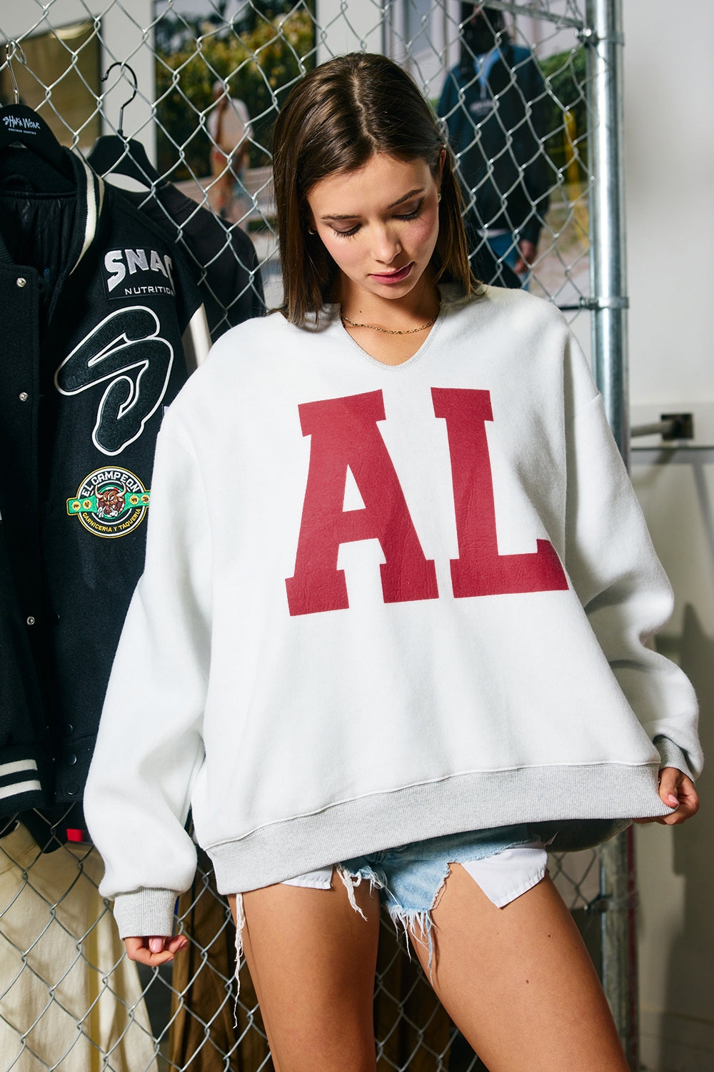 Alabama Split-Neck Reversible Terry Sweatshirt
