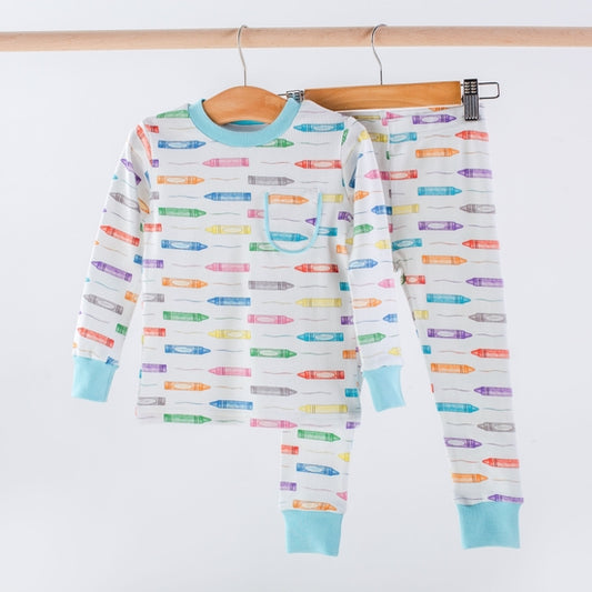 You Color My World Organic Cotton Pajama