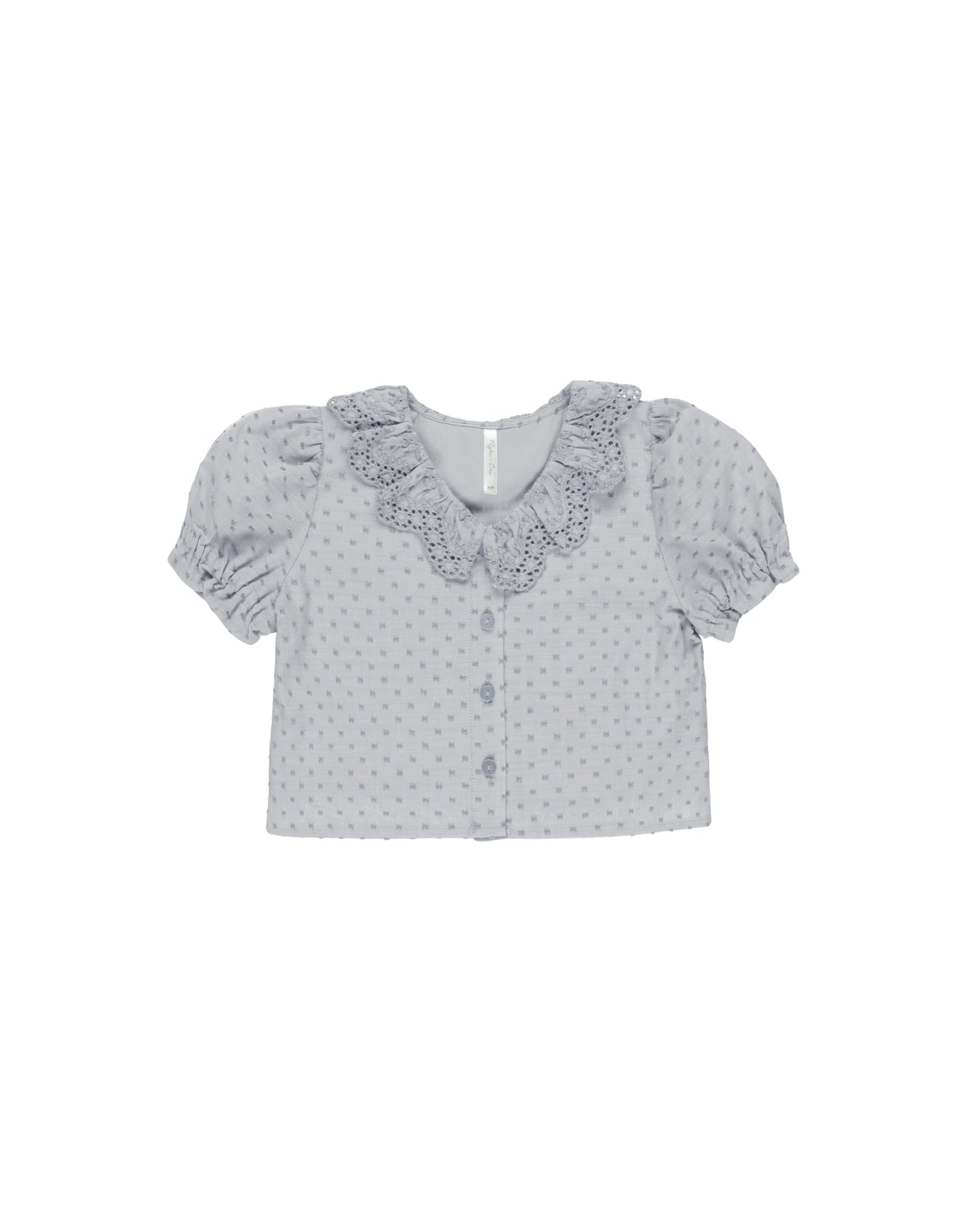 BELLA BLOUSE | DUSTY BLUE