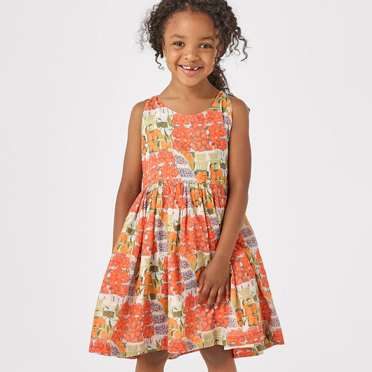 Girls Taylor Dress | Berries and Oranges