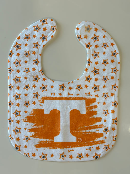 University of Tennessee Stars Baby Bib