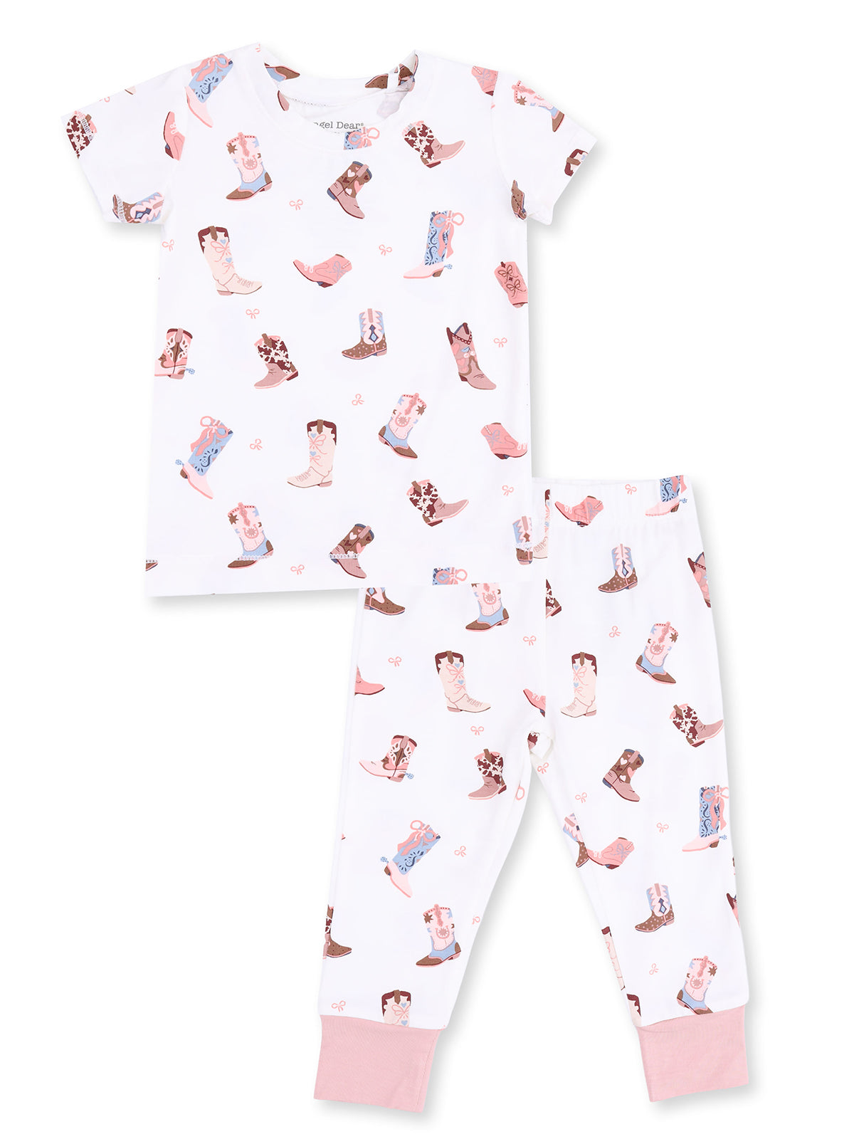 Buckarette Boots | Short Sleeve Loungewear Set