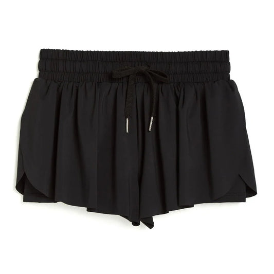 Toddler Butterfly Fly Away Shorts | Black