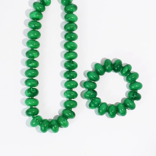 Sugar Bead Bracelet | Green