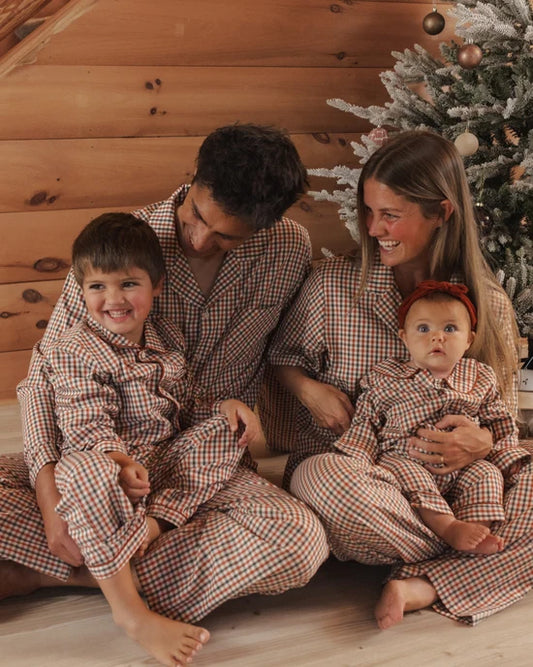 MEN'S PAJAMA SET || HOLIDAY GINGHAM