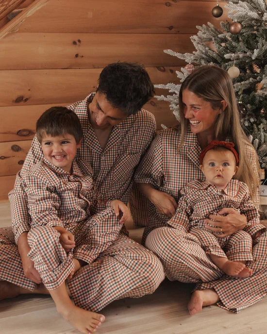 MEN'S PAJAMA SET || HOLIDAY GINGHAM
