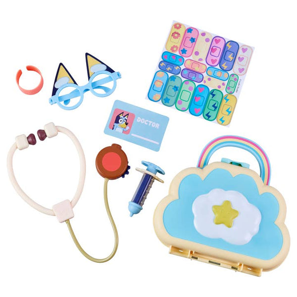 Moose Toys Bluey Cloud Bag Doctor Set