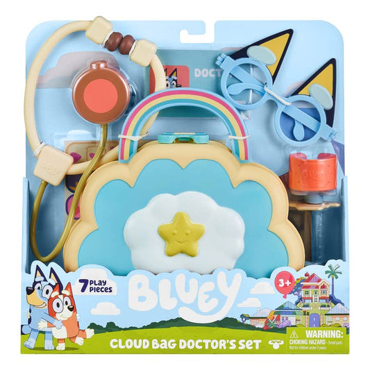 Moose Toys Bluey Cloud Bag Doctor Set