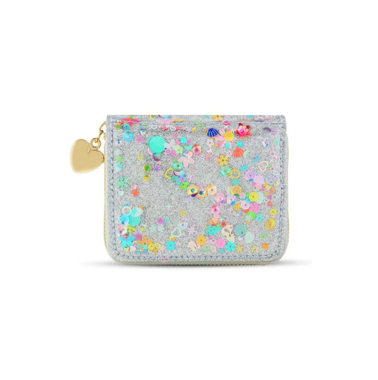 Confetti Wallet | Silver