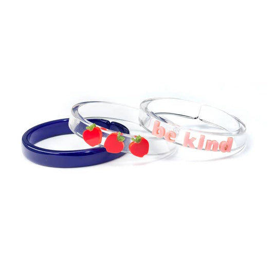 Apple Be Kind Bangles Back To School