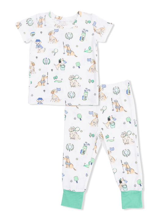 Short Sleeve Loungewear Set | Country Club Dogs