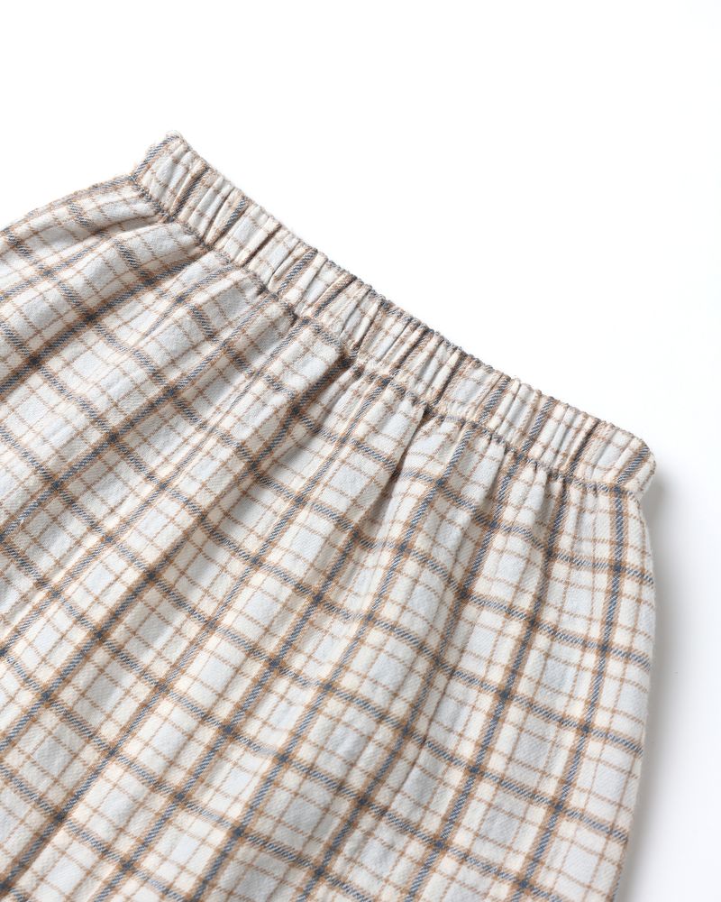 WOVEN PANT || BLUE PLAID