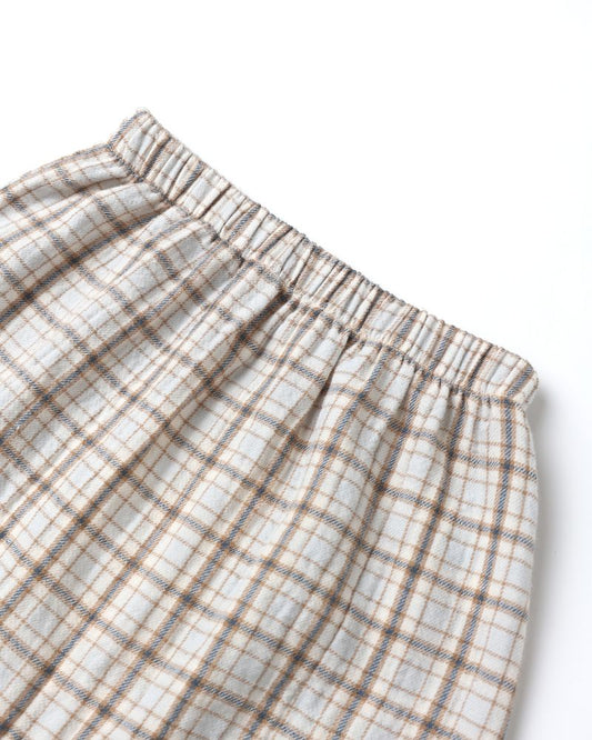 WOVEN PANT || BLUE PLAID
