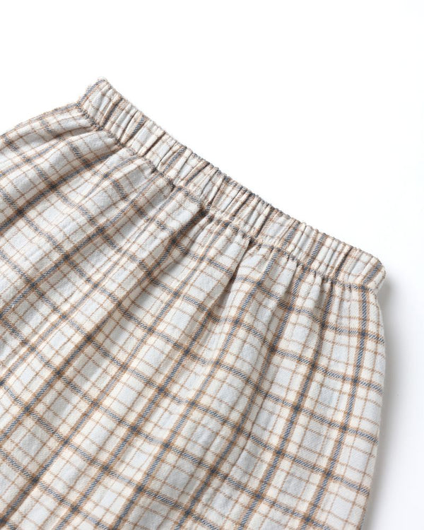 WOVEN PANT || BLUE PLAID