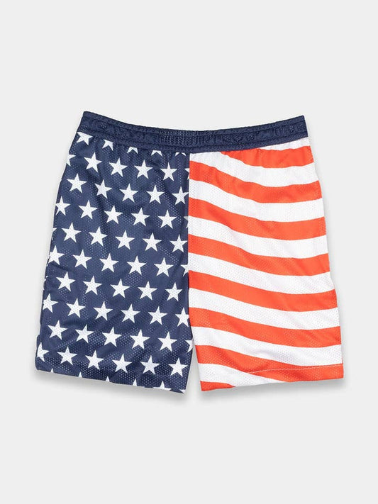 American Flag Diamond Pro Mesh Shorts *PREORDER*