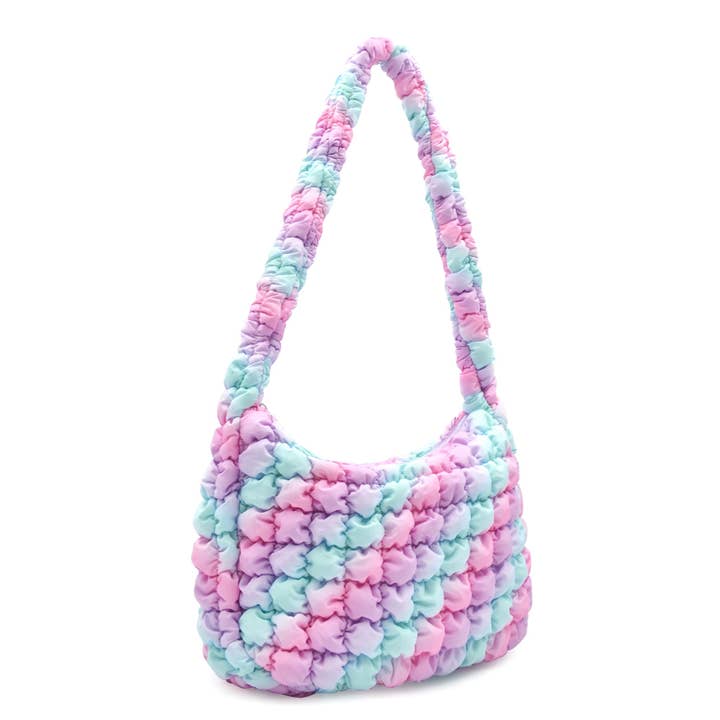 Quilted Scrunchies Sling Bag