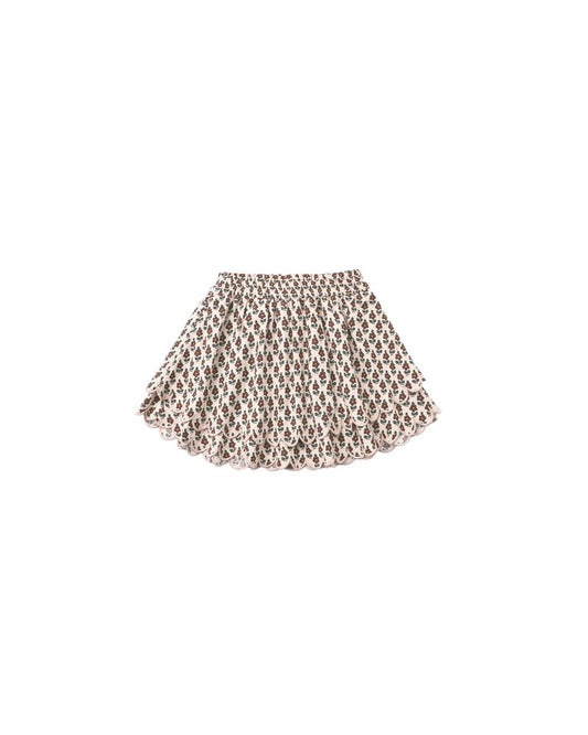 ROSE MINI SKIRT || HARVEST FLORAL