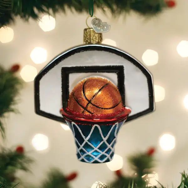 Basketball Hoop Ornament | Pre-Order