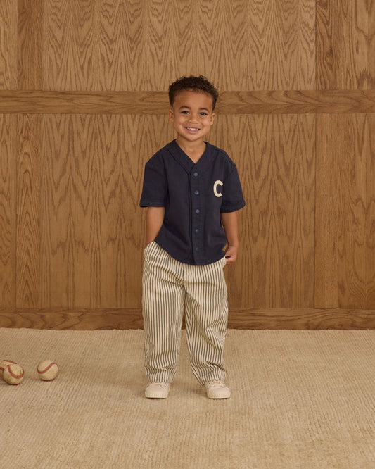 BASEBALL SHIRT || NAVY