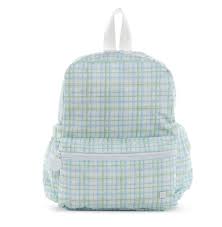 Mini Backpacker || Classic Plaid Green
