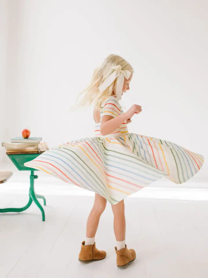 Classic Twirl | Primary Stripe