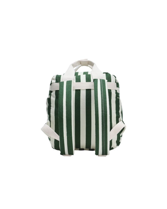 MINI BACKPACK || GREEN STRIPE