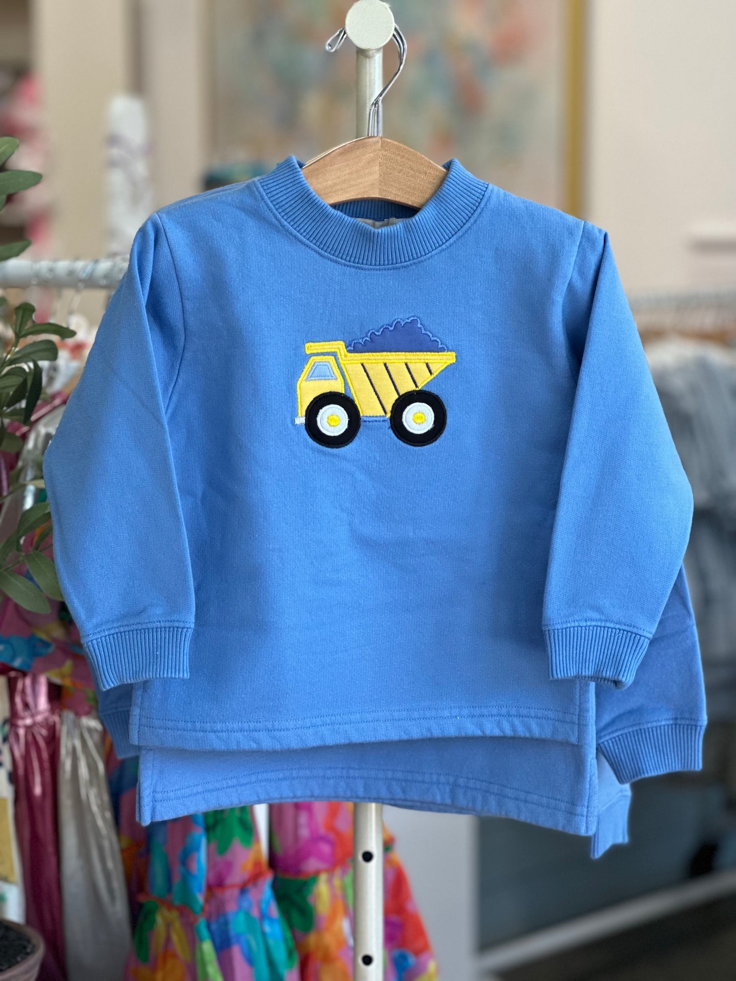 Dump Truck Sweatshirt | Chambray